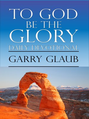 cover image of To God Be the Glory Daily Devotional